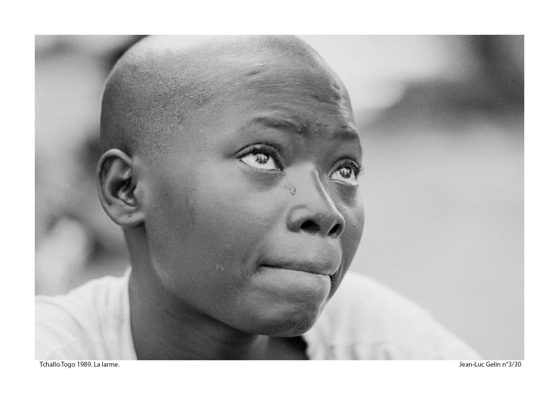 JLG photo N/B la larme - Tchalo, Togo